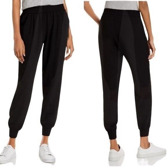 Joie Mariner Joggers Pants Pull On Pockets High Rise Athleisure Comfy Activewear - Picture 1 of 15